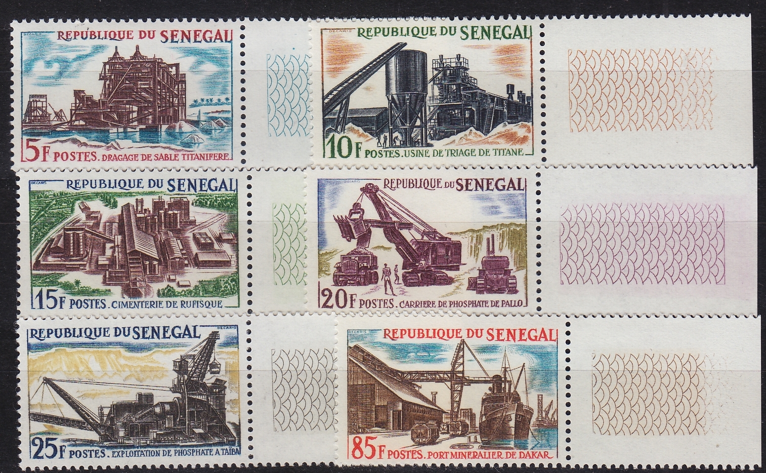Buy SENEGAL [1964] MiNr 0281-86 ( **/mnh )