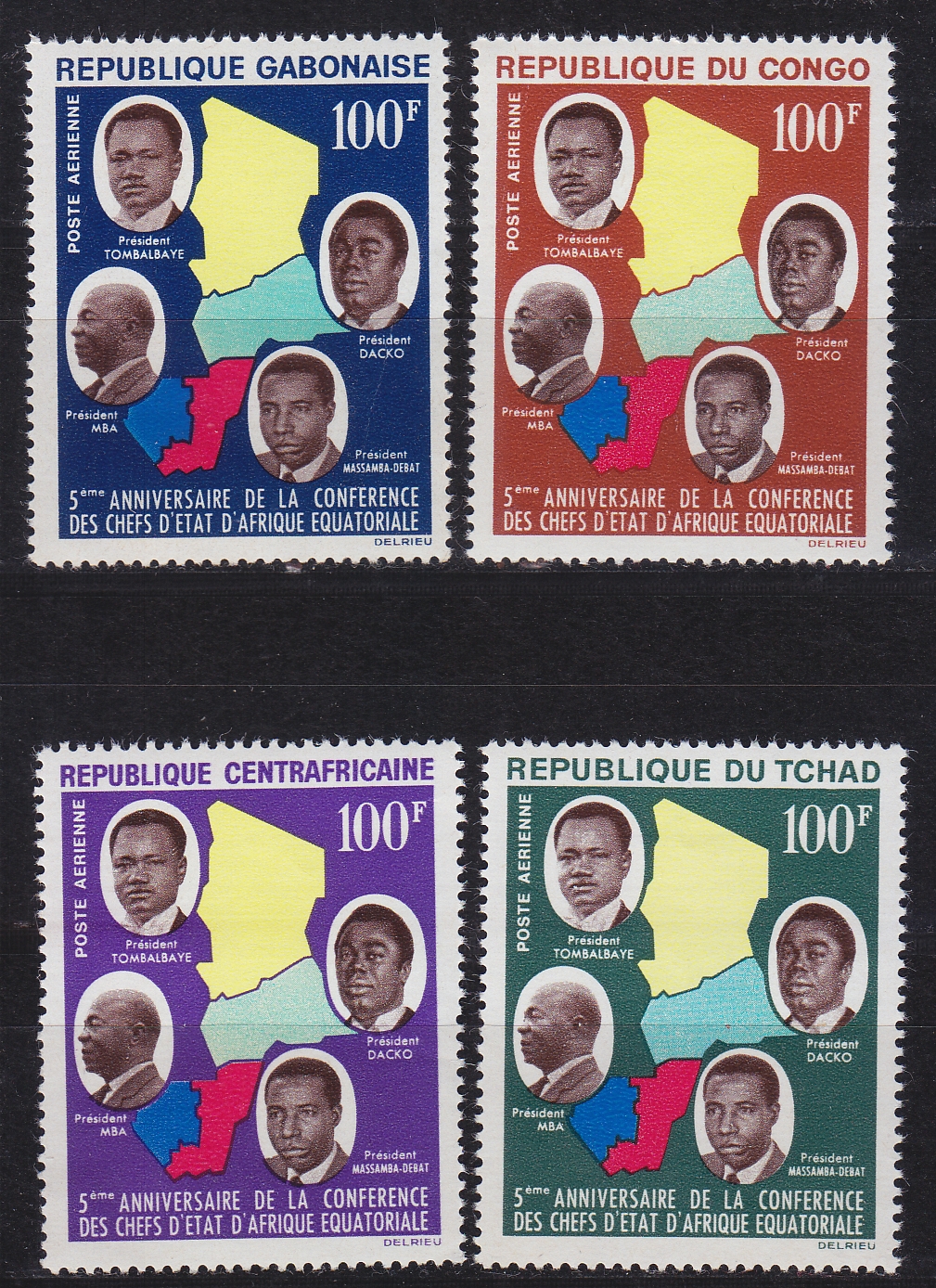 Buy TSCHAD CHAD [1964] MiNr 0116 ( **/mnh ) [01] auch Zentr.Afrika,Gabun,Kongo