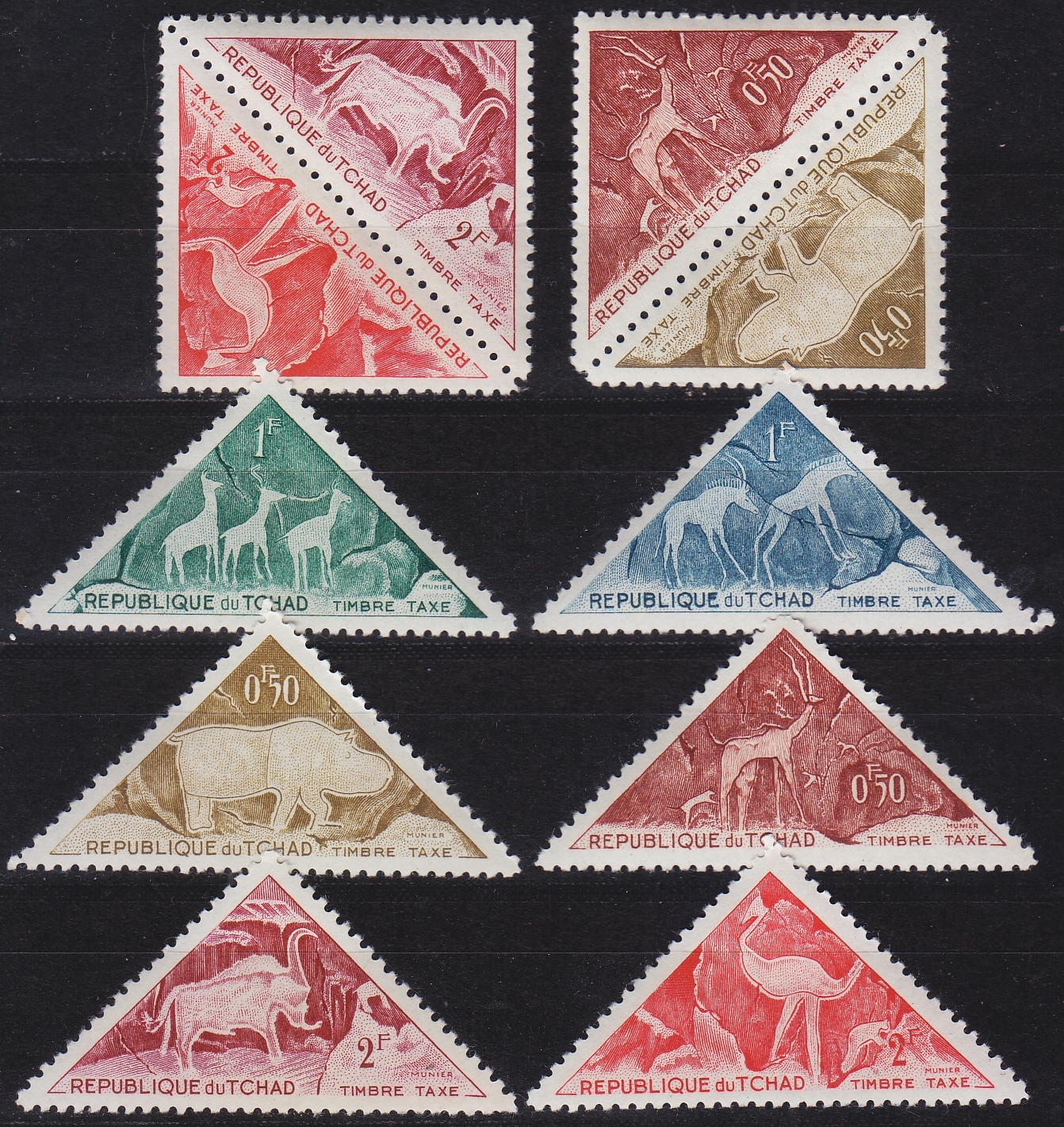 Buy TSCHAD CHAD [Porto] MiNr 0023 ex ( **/mnh ) [01] Tiere