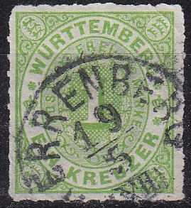 Buy GERMANY Württemberg [1869] MiNr 0036 a ( O/used ) [03]