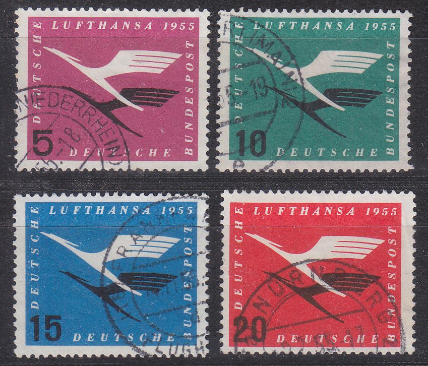 Buy GERMANY BUND [1955] MiNr 0205-08 ( O/used ) [01] Flugzeuge