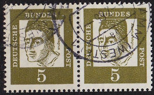 Buy GERMANY BUND [1961] MiNr 0347 y ( O/used ) [02] 2er