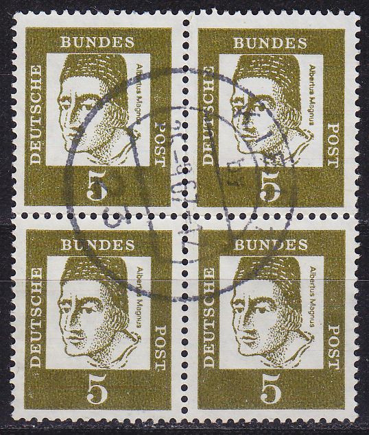 Buy GERMANY BUND [1961] MiNr 0347 y ( O/used ) [03] 4er