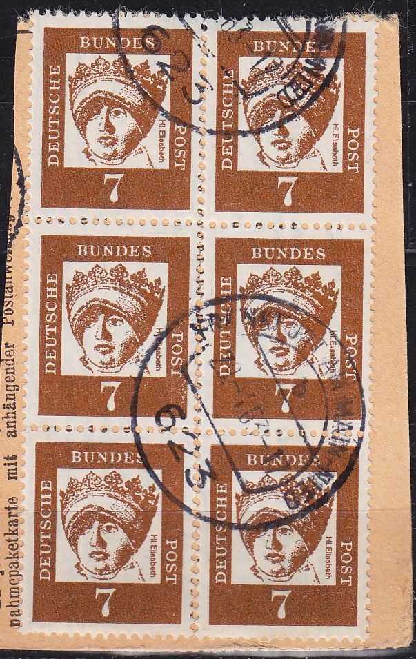Buy GERMANY BUND [1961] MiNr 0348 y ( BStk ) [01] 6er schön
