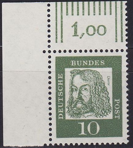 Buy GERMANY BUND [1961] MiNr 0350 y OR W I ( **/mnh ) [01] Eckrand