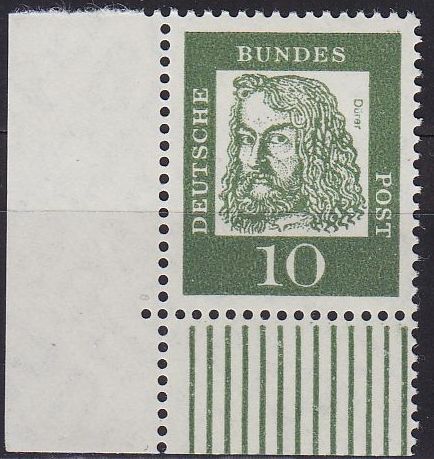 Buy GERMANY BUND [1961] MiNr 0350 y UR W ( **/mnh ) [01] Eckrand