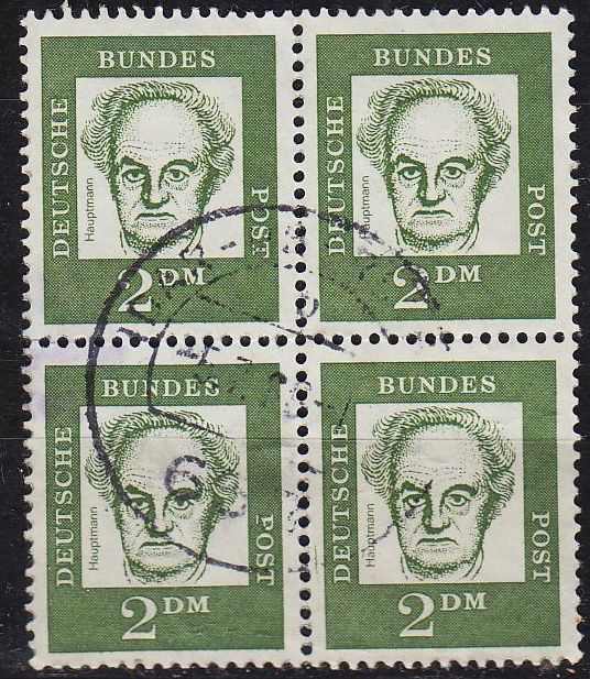 Buy GERMANY BUND [1961] MiNr 0362 y ( O/used ) [02] 4er