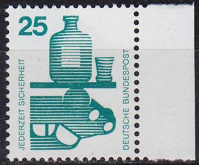Buy GERMANY BUND [1971] MiNr 0697 A ( **/mnh ) [01] Bogen