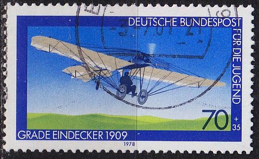 Buy GERMANY BUND [1978] MiNr 0967 ( O/used ) Flugzeug