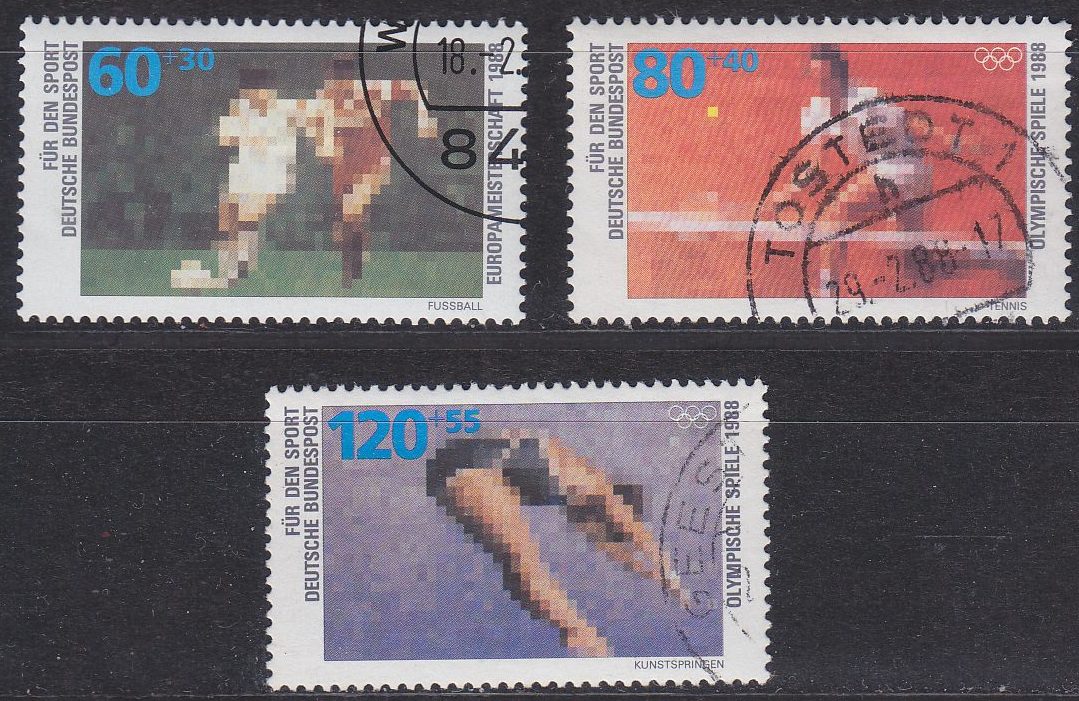 Buy GERMANY BUND [1988] MiNr 1353-55 ( O/used ) Olympiade