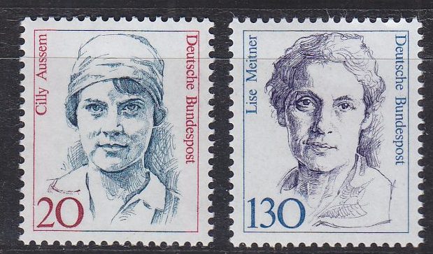 Buy GERMANY BUND [1988] MiNr 1365-66 ( **/mnh ) Berühmte Frauen