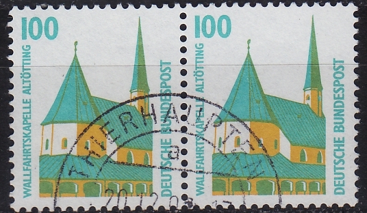 Buy GERMANY BUND [1989] MiNr 1406 A ( O/used ) [02] Sehenswürdigkeiten 2er