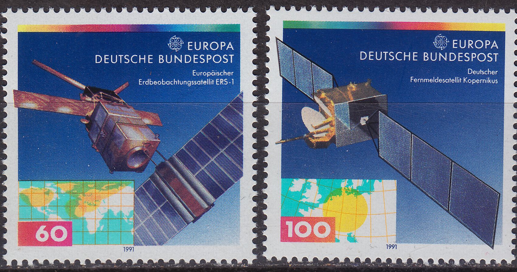 Buy GERMANY BUND [1991] MiNr 1526-27 ( **/mnh ) CEPT