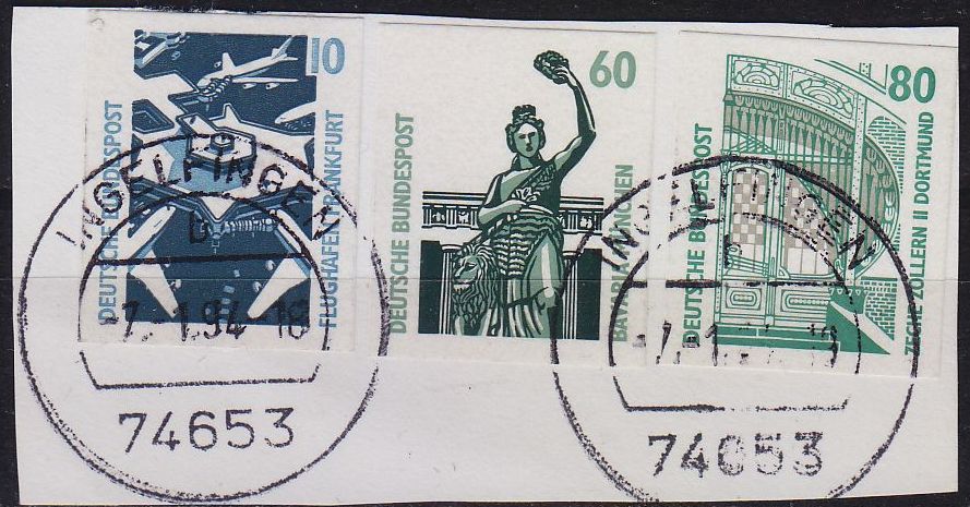 Buy GERMANY BUND [1991] MiNr 1531 ex ( BStk ) [01] Sehenswürdigkeiten