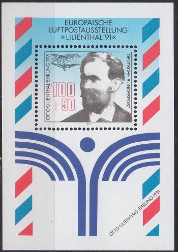 Buy GERMANY BUND [1991] MiNr 1543 Block 24 ( **/mnh ) Flugzeug