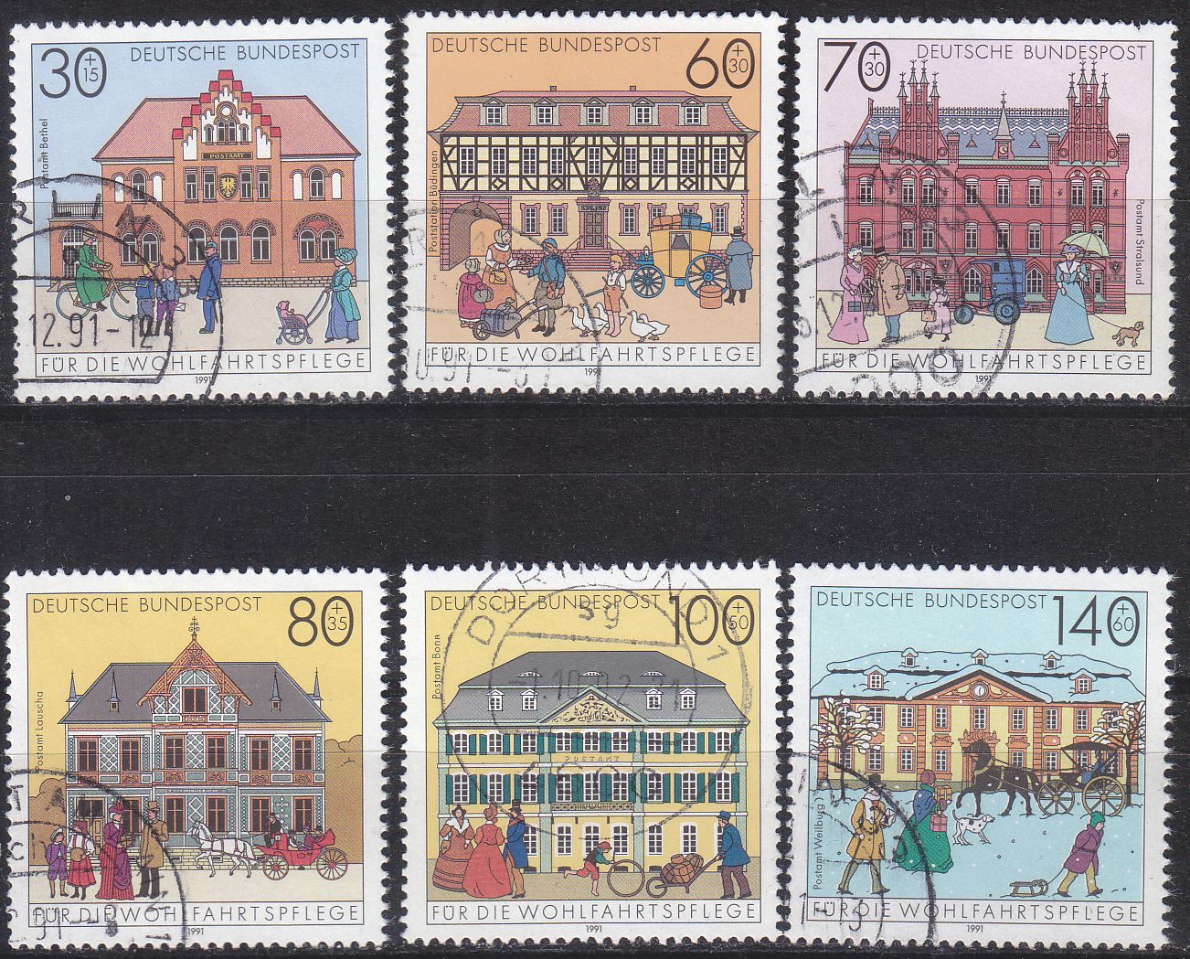 Buy GERMANY BUND [1991] MiNr 1563-68 ( O/used ) [01] Post