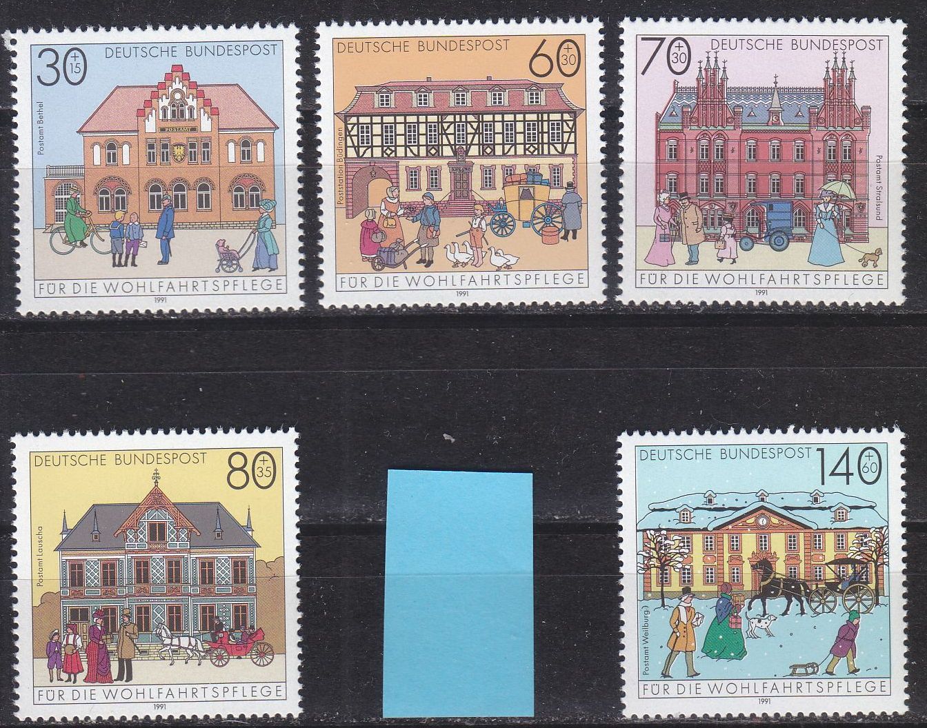 Buy GERMANY BUND [1991] MiNr 1563 ex ( **/mnh ) [02] Post