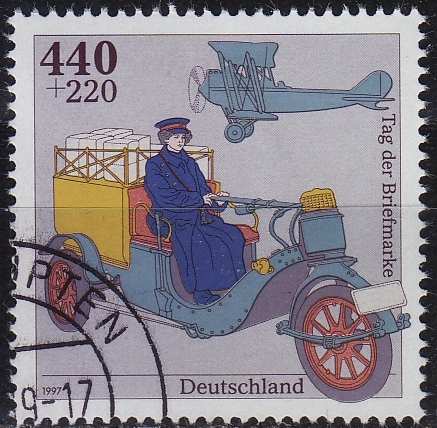 Buy GERMANY BUND [1997] MiNr 1947 ( O/used ) Flugzeug