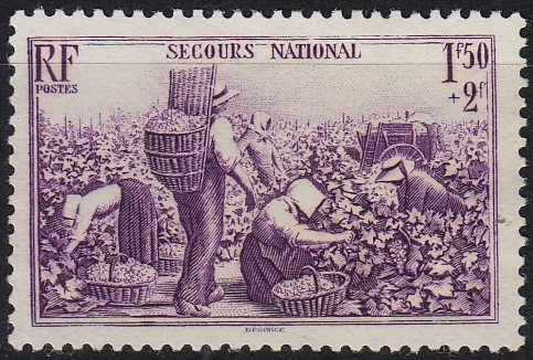 Buy FRANKREICH FRANCE [1940] MiNr 0498 ( oG/no gum )